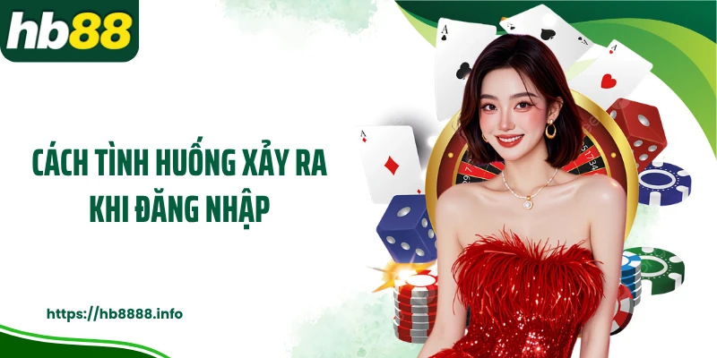 Cách tình huống xảy ra khi đăng nhập